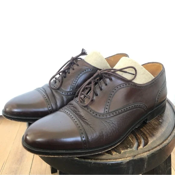 Mezlan | Shoes | Mezlan Florence Cap Toe Brown Oxford Shoes  display picture 3
